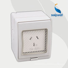 Saip 13Amp British Type Wall Mounted 13A 250V Plug Connector